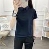 Camisa Polo para Mujer de Manga Corta de Secado Rápido Transpirable para Exteriores Montañismo de Gama Alta de Negocios con Cuello Camisero Camiseta de Secado Rápido