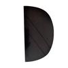 Ropa de protección solar lente ropa de protección solar lente de sombreado PVC negro reflector color marrón venta al por mayor de fábrica borde de goma negro