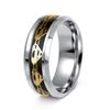 Suministro transfronterizo de películas europeas y americanas sobre joyería Anillo de Superman con logo de Superman, superventas en AliExpress