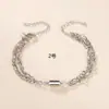 Europa e Estados Unidos pulseira de mão de amigo transfronteiriço estilo frio ins pulseira simples ímã atraente pulseira para casal amigas
