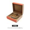 Caja de almacenamiento creativa con forma de arco de microfibra PU para joyas, placa de identificación, anillo de diamante, caja para anillos, caja para collares en stock