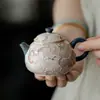 Tetera de Cerámica Pintada a Mano de Zorro de Nueve Colas con Filtro de Agujero de Bola para Uso en Casa, Juego de Té Kung Fu, Tetera de Concubina Imperial