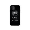 Adecuado para iPhone 17, No toques mi teléfono, Funda divertida para teléfono X