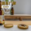 Abrebotellas Magnético de Bambú Abrebotellas de Cerveza Imán para Refrigerador Fuente Mayorista Fabricante Soporta Grabado Abrebotellas Magnético
