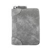 Soporte para tarjetas soporte para tarjetas de estudiante universitario femenino ultradelgado simple cremallera integrado nuevo tarjetero femenino tarjetero soporte para múltiples tarjetas cepillo antirrobo