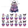 Suministros para Fiesta de Cumpleaños Tema Kouromi de Venta Caliente Bandera para Jalar Globo de Látex Vajilla Desechable Plato de Papel Vaso de Papel Toalla de Papel