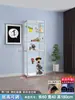 Armário de Exibição de Vidro Armário de Figuras com Luzes Rack de Armazenamento à Prova de Poeira para Casa Exibição de Produtos de Caixa Surpresa de Brinquedo Armário de Vinho