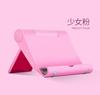 Suporte giratório multi-ângulo para mesa, suporte para tablet, assento dobrável, suporte para celular