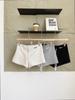 Shorts Negros Bordados de Pierna Ancha para Mujer Pantalones Casuales de Verano Spice Girls Cordón Ajustable Pantalones Rectos Combinan con Todo Cintura Alta Forma A Pantalones Cortos