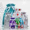 Bolsas de Regalo Navideñas con Cordón de Fábrica, Bolsas para Empaquetar Regalos de Navidad, Bolsas de Almacenamiento, Bolsas de Regalo para Fiestas