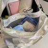 Bolsa Colorida para Esportes e Fitness com Separação Úmida e Seca, Bolsa de Maternidade de Grande Capacidade, Bolsa para Viagem de Curta Distância com Compartimento Independente para Sapatos, Bolsa de Armazenamento para Bagagem