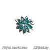 Broche Cárdigan de Alta Gama Transfronterizo Diamante Flash Atmosférico Lujo Arte Ramillete Traje Cheongsam para Mujer Bufanda de Seda Pin Decorativo Hebilla