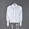 Camisas de Manga Larga Nuevas de Primavera 2026 Transfronterizas Europeas y Americanas para Mujer, Ropa de Trabajo, Tops Profesionales para Mujer, Camisas Blancas
