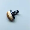 Novo Pincel Anel para Manicure Pré-Processamento Escova para Poeira da Borda Traseira Tipo Fivela de Dedo Cabelo Fino e Macio Ferramenta para Limpar Poeira das Unhas