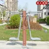 Equipamiento de Fitness al Aire Libre para Parques y Plazas de Comunidades Rurales: Silla Escalera de Doble Barra para Caminar de Nuevo Estándar Nacional
