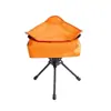 Taburete Plegable Triangular Portátil para Acampar al Aire Libre, Taburete Pequeño Giratorio para Acampar y Pescar al Aire Libre, Taburete Plegable Pequeño Ligero