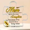Adornos Decorativos Acrílicos Nuevos Transfronterizos Regalos para el Día del Padre, Día de la Madre, Acción de Gracias para Padre y Madre