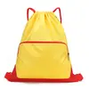 Logo impresso, novo produto transfronteiriço, mochila com cordão de tecido Oxford, 600D à prova d'água, grande capacidade, mochila de viagem