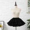 Crinolina Lolita con Tul Suave, Falda Corta Abullonada, Falda Abullonada para Cosplay, Falda Lolita Grande sin Aros