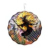 Novos Sino de Vento 3D Giratório de Halloween Transfronteiriço Decorações Penduradas de Jardim para Festas Sino de Vento Ornamento de Jardim