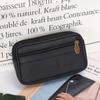 Bolso de negocios para teléfono móvil de moda para hombre, color negro, horizontal y vertical, impermeable, para deportes al aire libre, portátil, para identificación, venta al por mayor