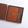 Cuaderno de negocios A5, caja de regalo, traje, logotipo personalizado, papelería de oficina de alto valor de color, bloc de notas, regalo de actividades