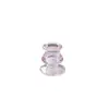 Portavelas de Cristal Rosa Minimalista Estilo Ins Nórdico, Adorno para Decoración de Habitación en Casa, Habitación Modelo, Restaurante Romántico y Casa de Huéspedes
