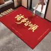 Alfombrillas para Puerta de Entrada, Alfombras Festivas para el Hogar Resistentes al Desgaste y a las Manchas, Alfombrillas Gruesas para Entrada de Año Nuevo, Lavables con Toallita, Antideslizantes