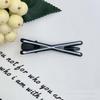 Novo Estilo Presilha Chanel Joaninha Versátil Marcada Linha de Tinta Enrolada Presilha Bico Pontudo Nuvem Ondulada Presilha Lateral Acessórios