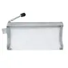 Estuche de malla transparente, bolsa para papelería, caja de lápices, bolsa de lápices específica para exámenes, caja de papelería simple para estudiantes de primaria, bolsa de almacenamiento