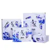 Juego de cuencos de porcelana azul y blanco juego de regalo juego de cuencos de cerámica coreana vajilla de cerámica se venderá regalo Más LOGOTIPO
