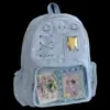 Mochila escolar fresca y dulce versión coreana 2026 para niñas, mochila linda con forma de estrella para niñas de secundaria y preparatoria, bolso ligero de doble hombro