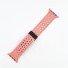 Para Apple Watch Ultra9876543210 Generación se Color Chip Correa de Reloj Magnética Plegable de Silicona Bicolor