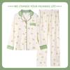 Pijama para Mujer Primavera y Otoño Manga Larga Algodón Puro Otoño Otoño e Invierno 2025 Nuevo Traje Talla Grande Ropa para el Hogar