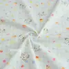 [Estampado Cuadros Postre Cachorro Lindo] Tela Popelina 40, Amigable con la Piel y Transpirable, Pijamas Hechos a Mano para Manualidades Infantiles