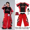 Roupas Infantis da Moda para Street Dance Hip Hop Estilo de Rua Juventude Hip Hop Performance Alunos do Ensino Fundamental Meninos Meninas Fantasias para Performance de Dança Modernas
