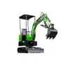 Excavadora compacta de orugas para limpieza de obras y demolición, adecuada para demolición en interiores y construcción en espacios reducidos.; excavadora miniatura