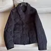 2026 Novo Modelo Patchwork Falso Duas Peças Jaqueta Acolchoada de Viscose Cardigan Feminino Atacado H11DW80237
