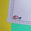 Estilo oceano acrílico golfinho peixe pequeno acessórios para cabelo sapatos material diy