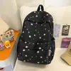 Mochilas de Aspecto Elegante para Estudiantes de Secundaria y Universidad, Mochilas Versátiles Casuales de Estilo Coreano Ins Dulce para Mujer con Gran Capacidad