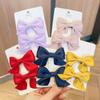 Internet-famoso Princesa Pequena Fita Bow Hairpin Crianças Menina Hanfu Purple Hairpin Acessórios de cabelo das meninas