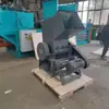 Triturador de plástico potente de grande diâmetro, triturador de paletes plásticos, triturador potente para garrafas de bebidas e caixas de frutas