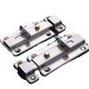 Fechadura de mola automática de aço inoxidável espessado fivela de porta de banheiro ferrolho de porta trinco de porta pinos de porta fabricantes atacado
