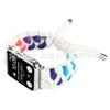 Para Apple Watch iwatch8765 Strap Retrátil Duas Cores Trançado com Cordão para Uso Externo