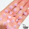 Celebridad de Internet Nueva Muñeca Llorona Dibujos Animados Accesorios para Uñas Linda Dama Cabeza de Princesa Pegatina de Resina Diamante DIY Accesorios para Usar en Uñas Artificiales