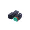 DT06-2S-E004 Conector Dechi à prova d'água de 2 furos, preto, macho e fêmea, plug-in com terminal DT04-2P-E004