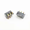 Colector horizontal 3p portapilas espaciado 2.5PH altura 6.4H conector de batería con columna BC-1-318A