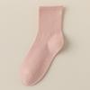 Calcetines talla grande mujer 41 a 43 talla calcetines altos negros absorbentes de sudor desodorantes para grasa extra boca suelta medias blancas mujer