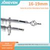 Haste Telescópica para Cortina 25-28mm Transfronteiriça Haste Romana Haste Dupla Suporte de Montagem Lateral Trilho Fixo para Cortina Atacado
