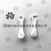 Acessórios de máquina de fita de fábrica, conectores de elos de flor, fivelas de corrente de flor, fivelas plásticas, fivelas pretas e brancas, qualidade de configuração de máquina nova